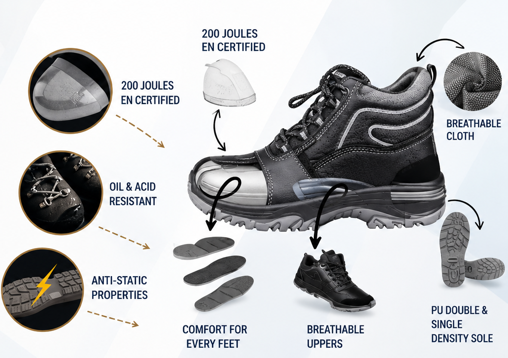 Safety Shoe Technical Specifications
